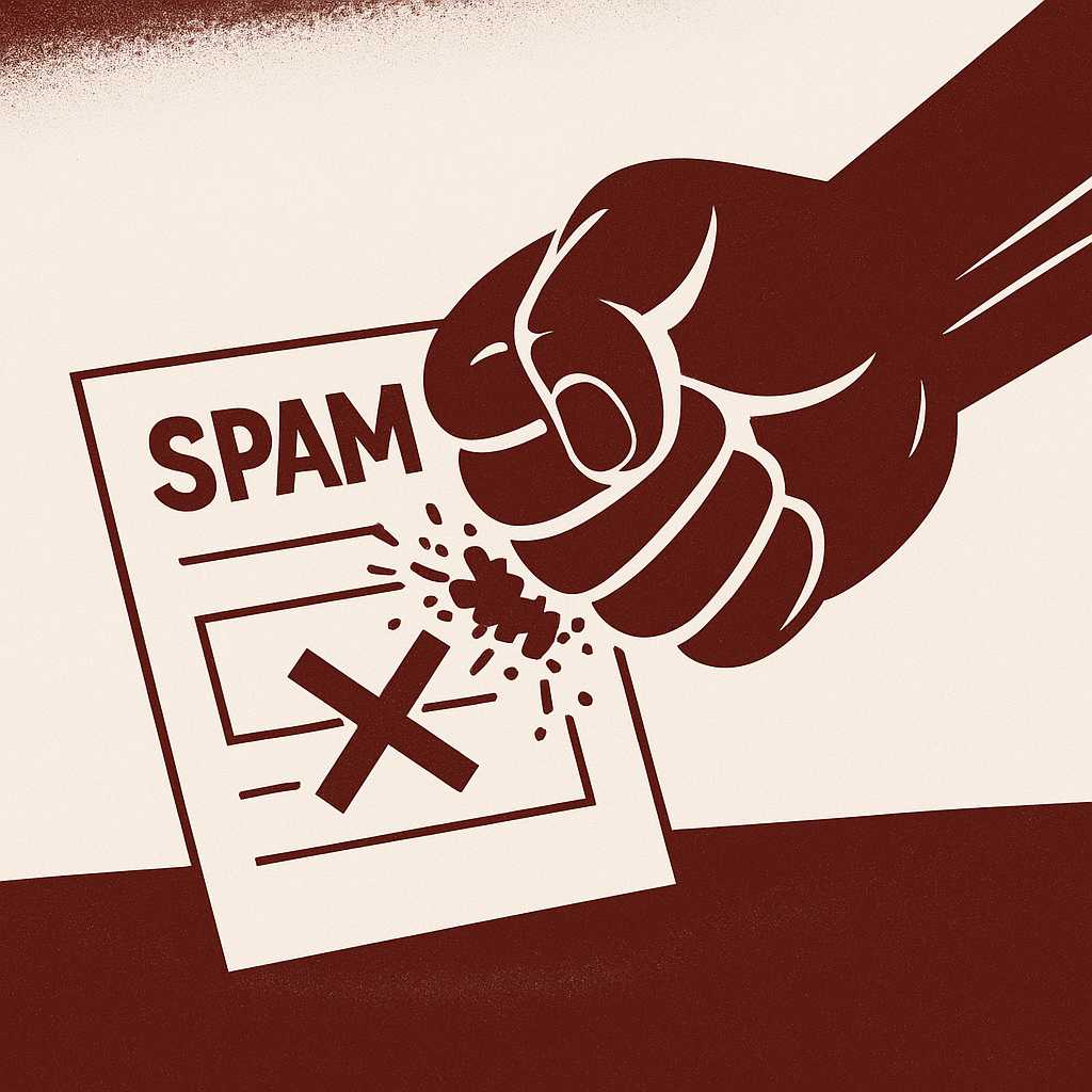Featured image of the How to deal with enquiry form spam (the brutal way) blog post